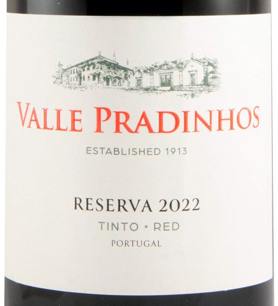 2022 Valle Pradinhos Reserva red