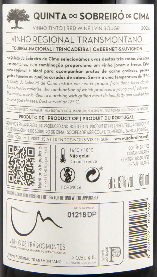 2024 Quinta do Sobreiró de Cima red