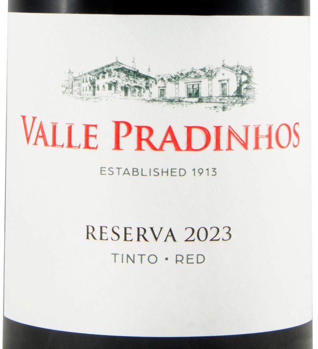 2023 Valle Pradinhos Reserva red