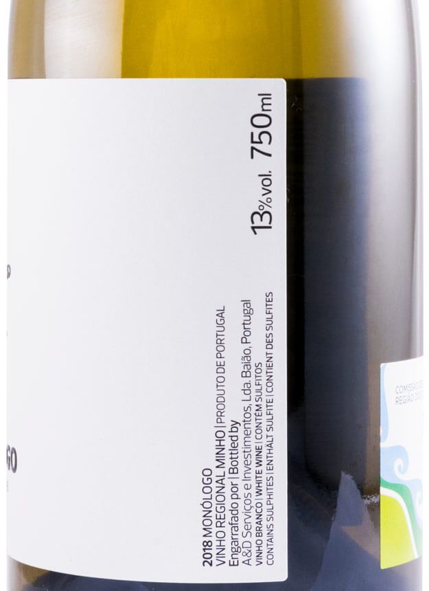 2018 Monólogo Chardonnay P706 branco
