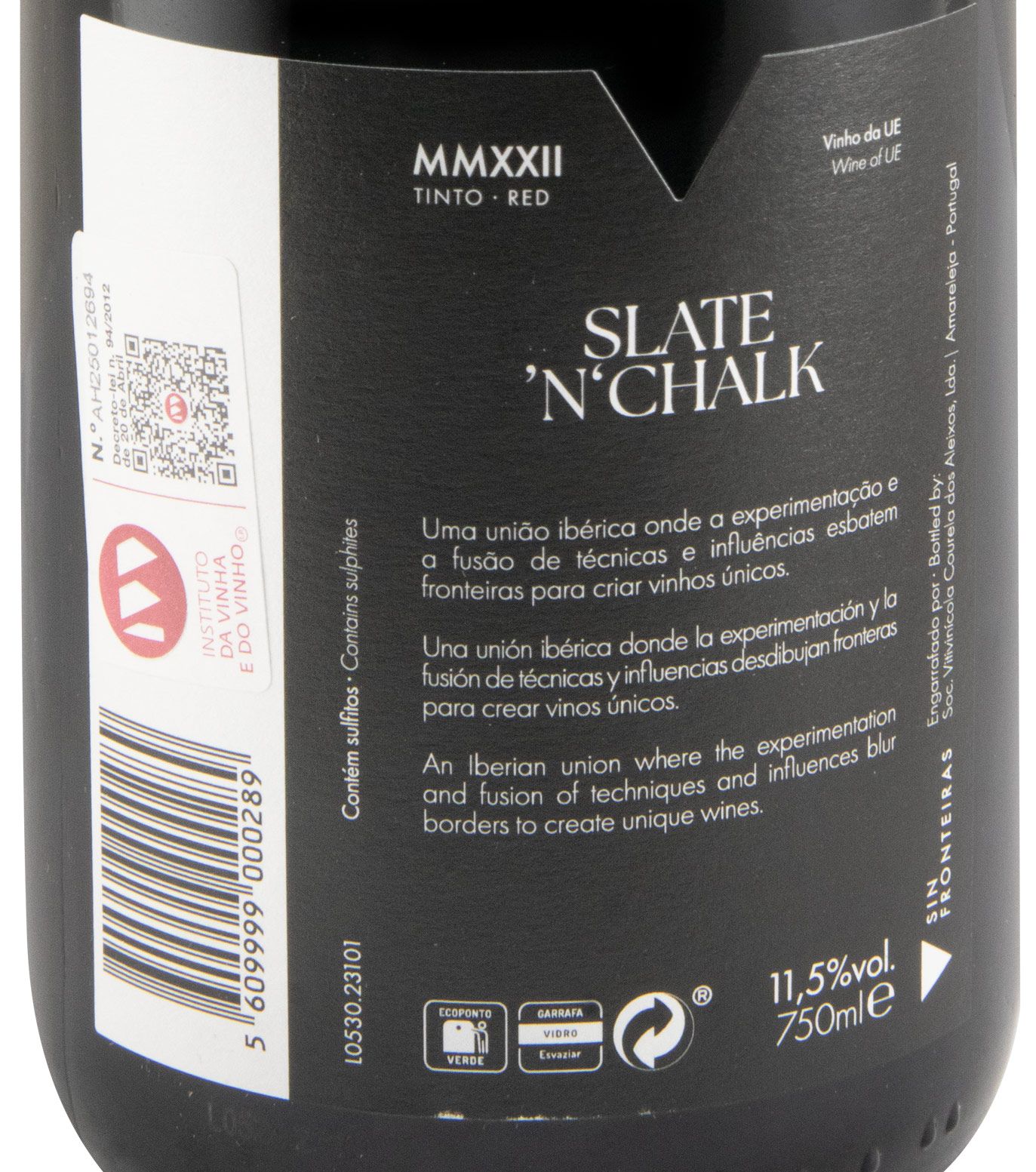 2022 Palhete Slate 'N' Chalk