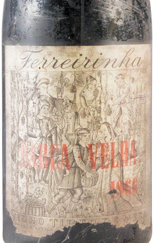 1966 Barca Velha tinto (rótulo danificado)