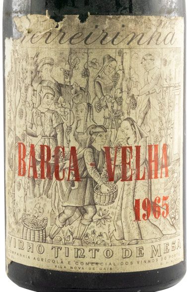 1965 Barca Velha tinto (rótulo danificado)