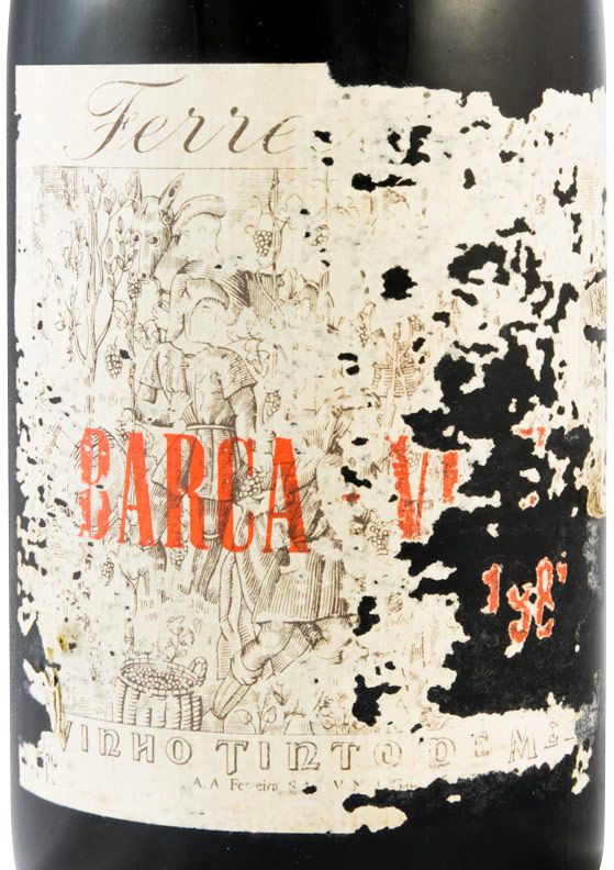 1981 Barca Velha tinto (rótulo danificado)