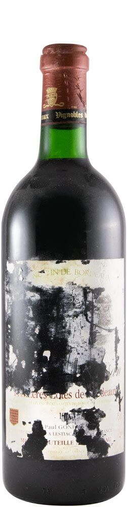 1986 Château de Marsan Bordeaux red (damaged label)