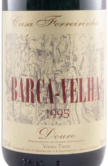 1995 Barca Velha tinto (cápsula danificada)