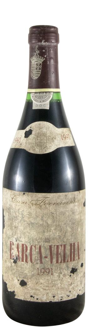 1991 Barca Velha tinto (rótulo danificado)