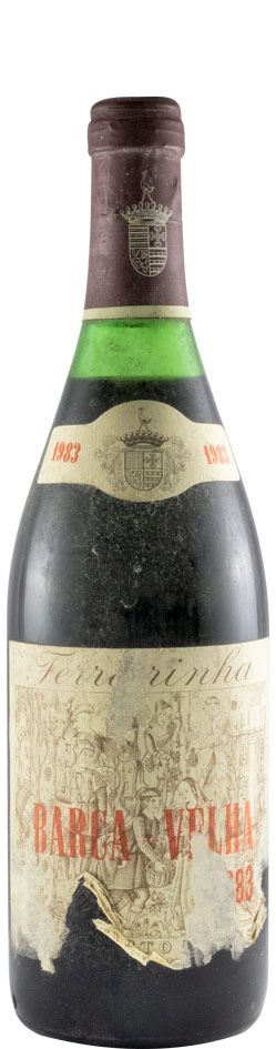 1983 Barca Velha red (damaged label)