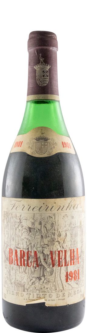 1981 Barca Velha tinto (nível baixo)