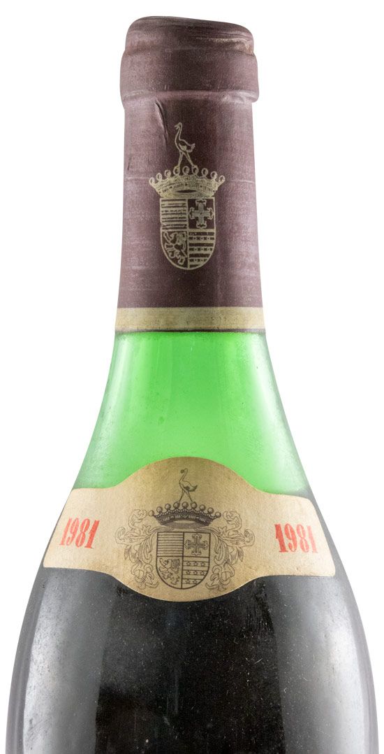 1981 Barca Velha tinto (nível baixo)