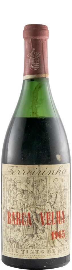 1965 Barca Velha tinto (cápsula danificada)