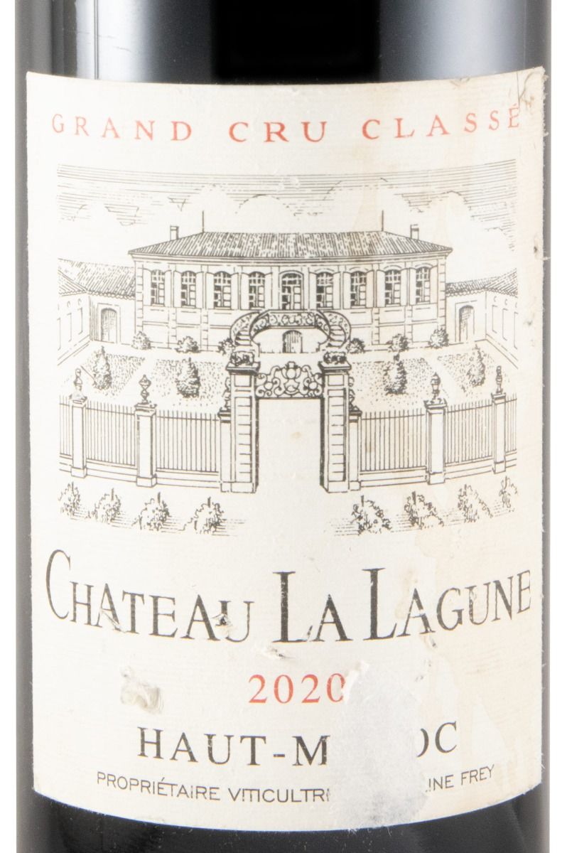 2020 Château La Lagune Haut-Médoc biológico tinto (rótulo danificado)