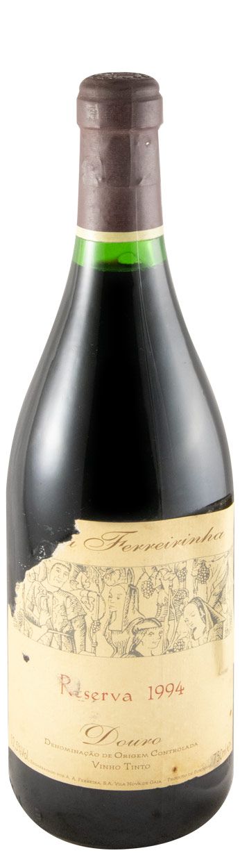 1994 Casa Ferreirinha Reserva tinto (rótulo danificado)