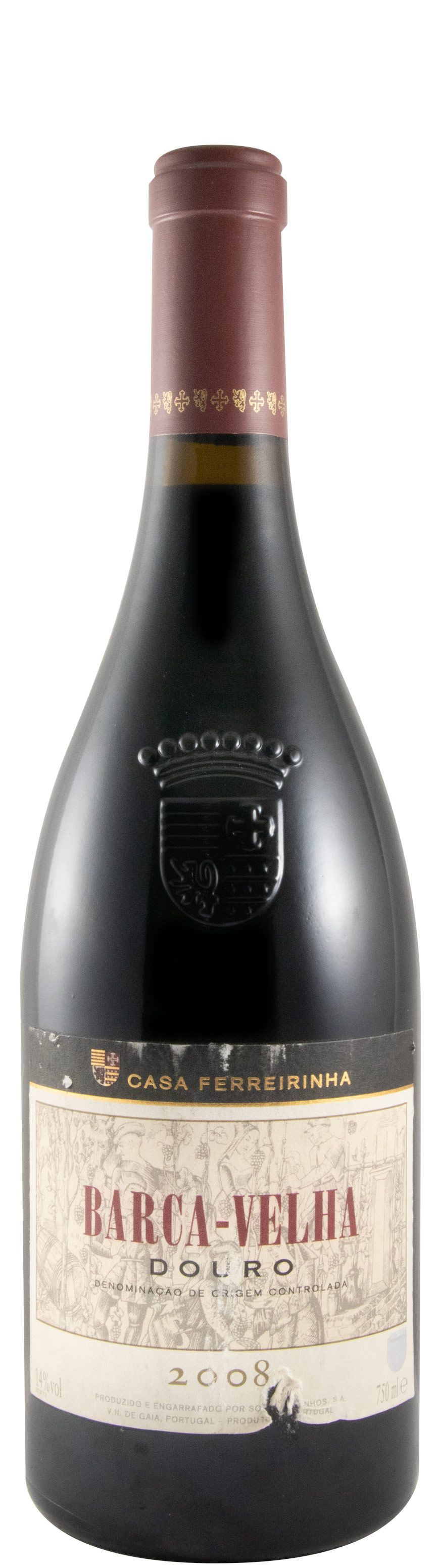 2008 Barca Velha red (damaged label)