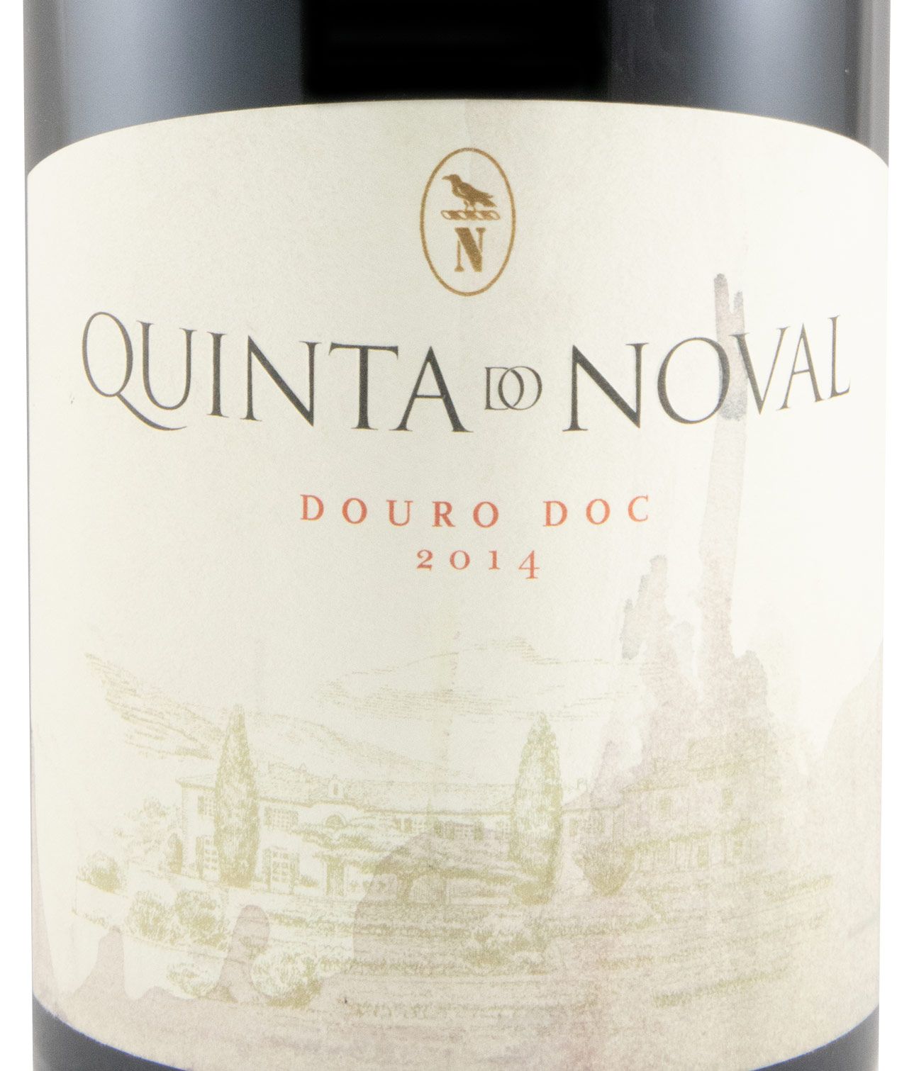 2014 Quinta do Noval red (damaged label)