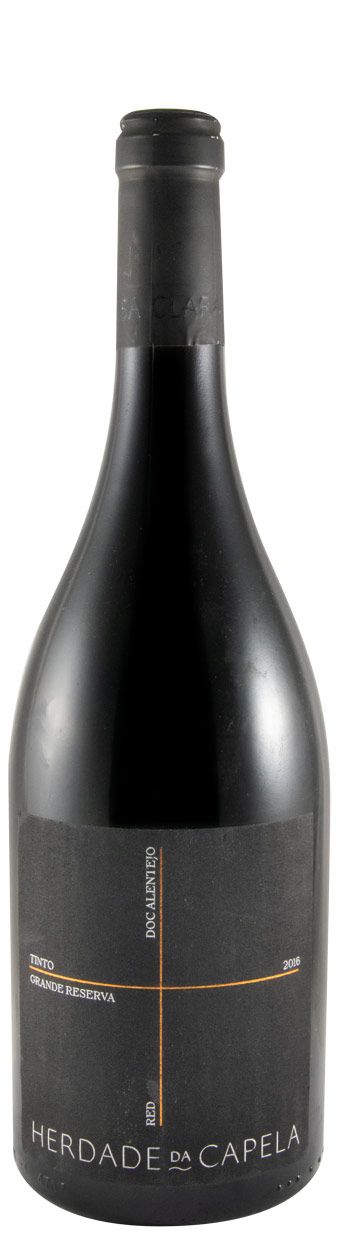 2016 Herdade da Capela Grande Reserva red (damaged label)