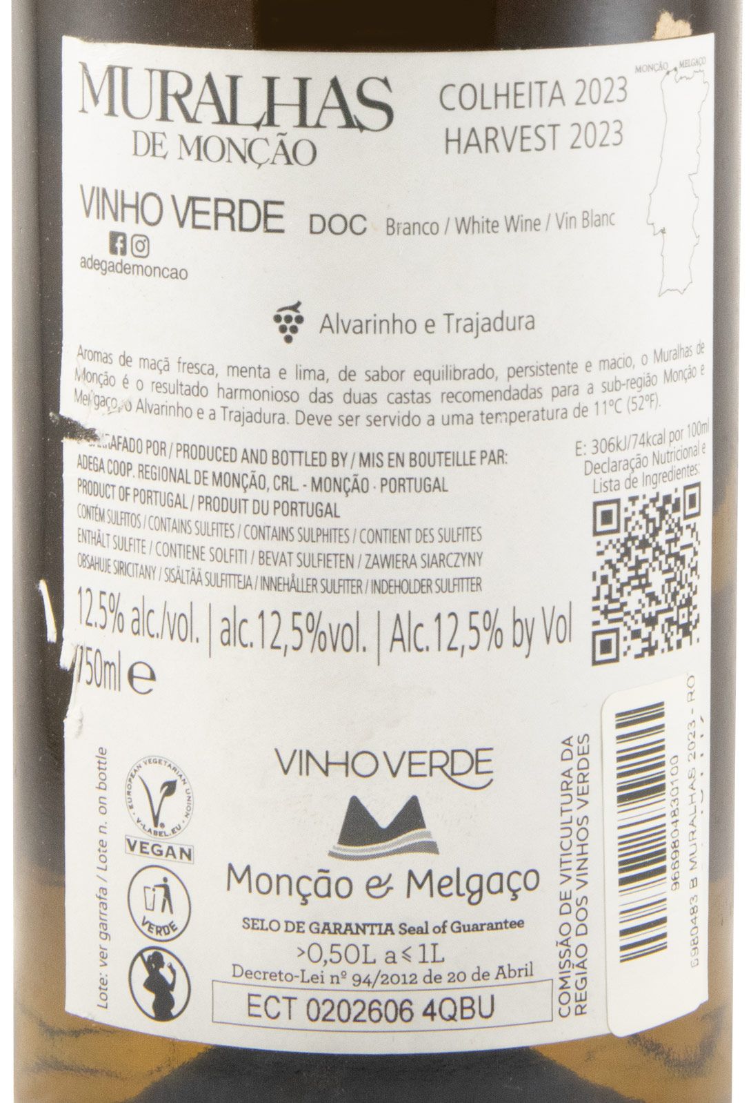 2023 Muralhas white (damaged label)