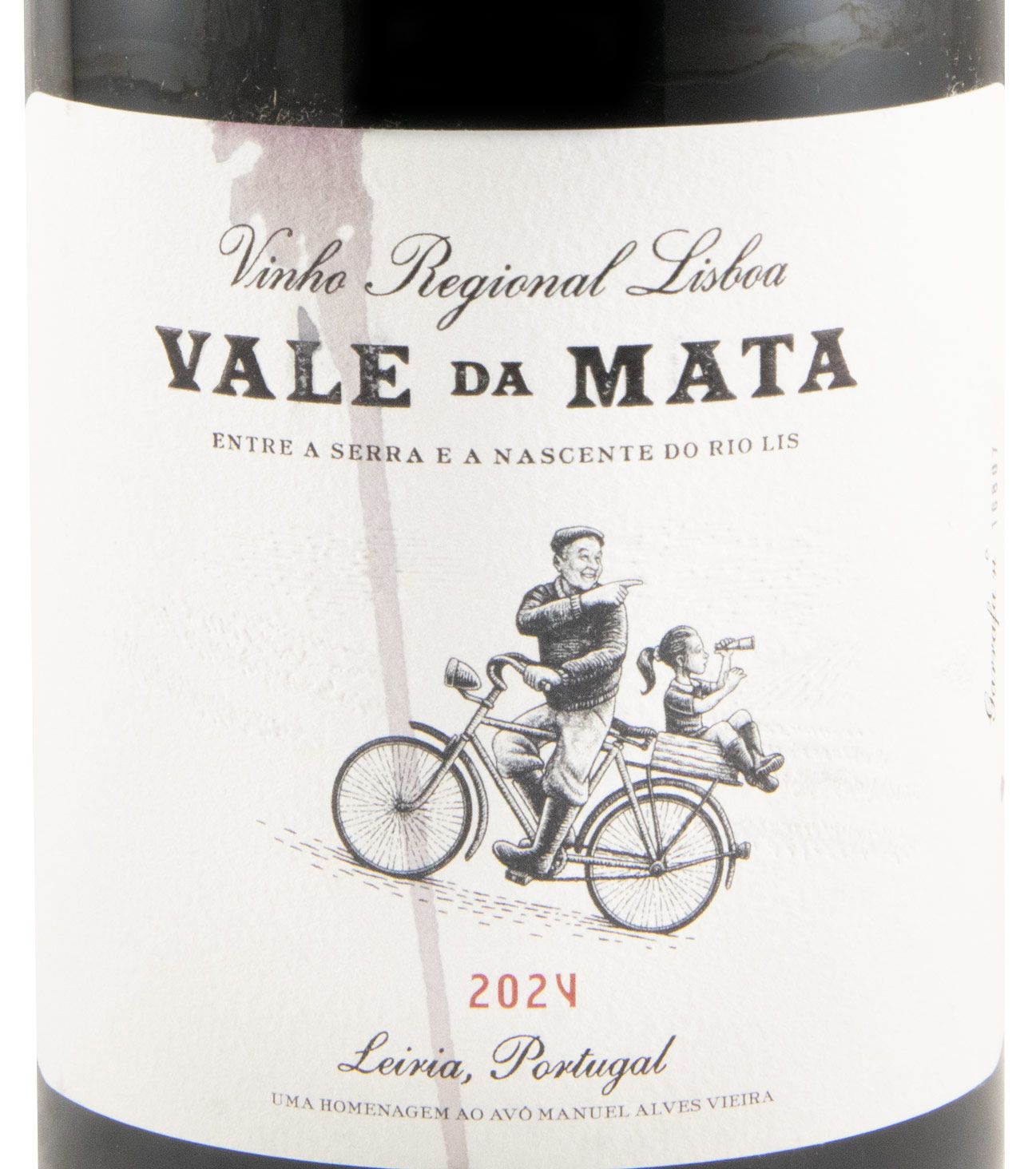 2024 Rocim Vale da Mata red (damaged label)