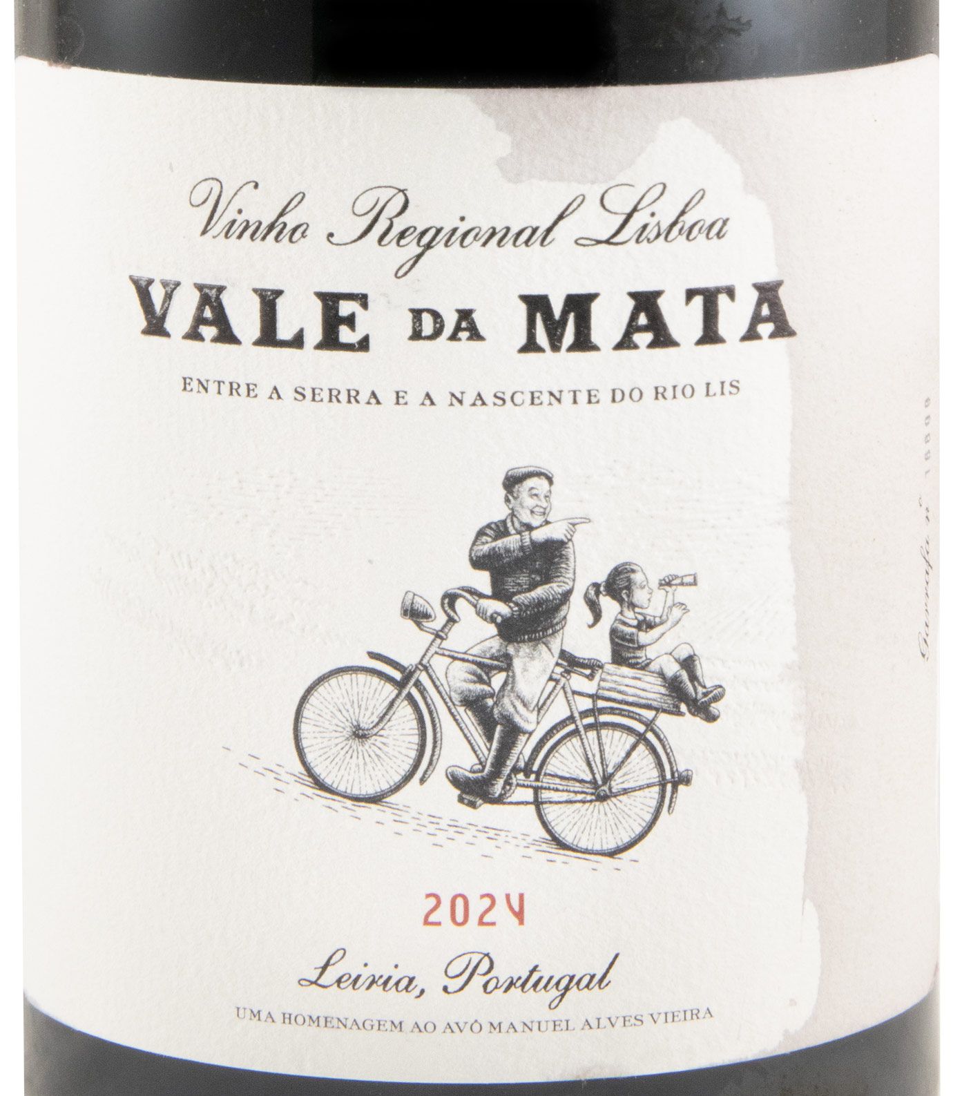 2024 Rocim Vale da Mata red (damaged label)