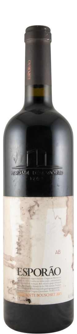 2015 Esporão Alicante Bouschet tinto (rótulo danificado)