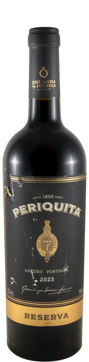 2023 José Maria da Fonseca Periquita Reserva red (damaged label)
