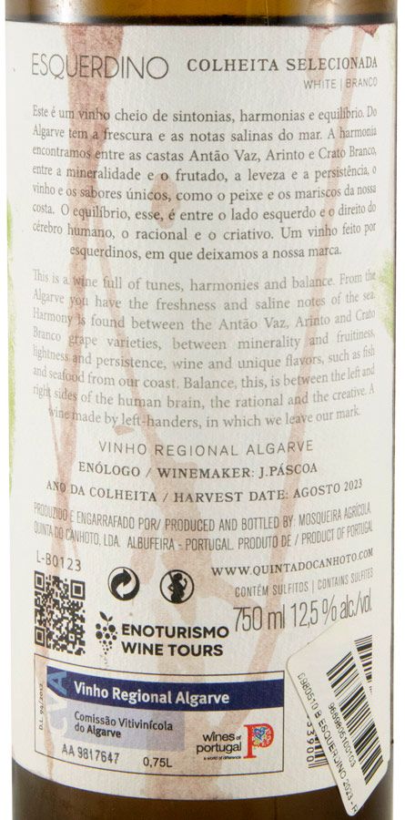 2023 Esquerdino white (damaged label)
