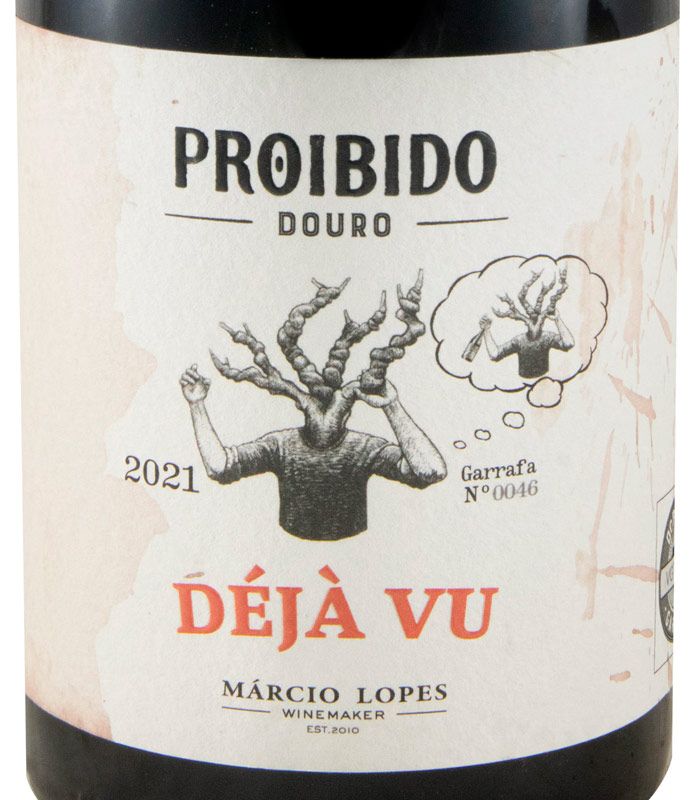 2021 Proibido Déjà Vu red (damaged label)