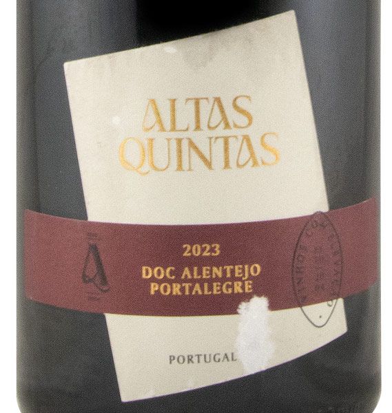 2023 Altas Quintas Colheita tinto (rótulo danificado)