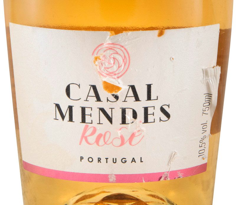 Casal Mendes rosé (damaged label)