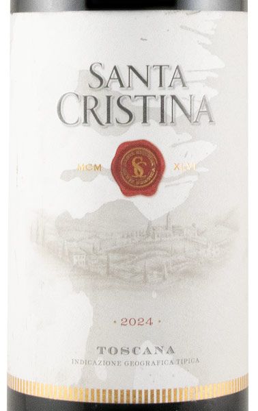 2024 Santa Cristina red (damaged label)
