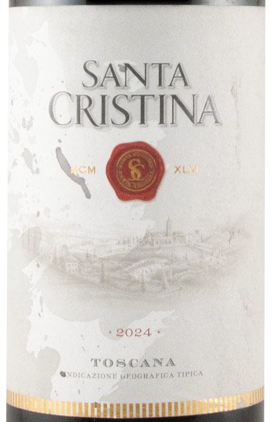 2024 Santa Cristina tinto (rótulo danificado)