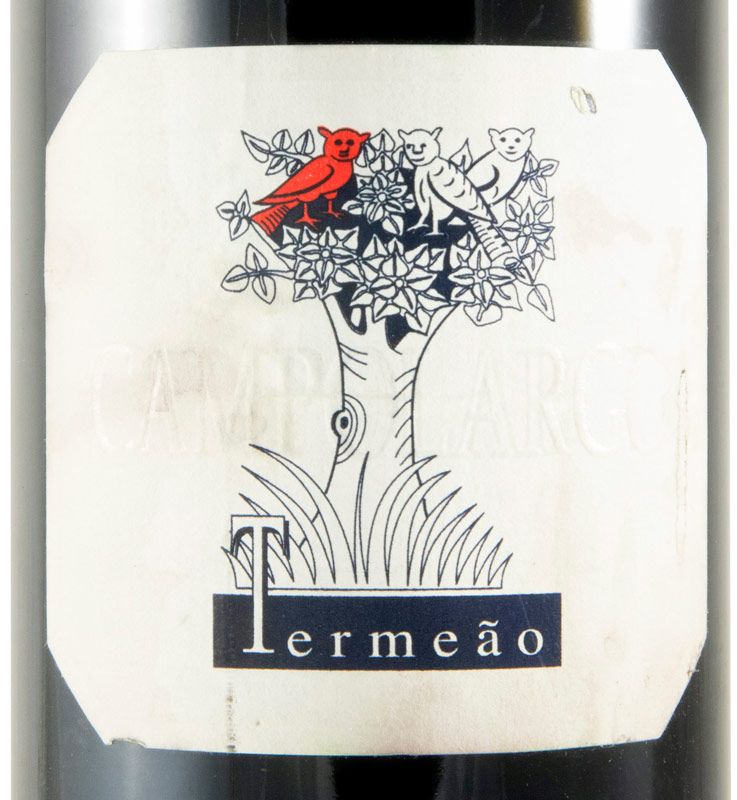 2008 Campolargo Termeão Pássaro Vermelho red (damaged label)