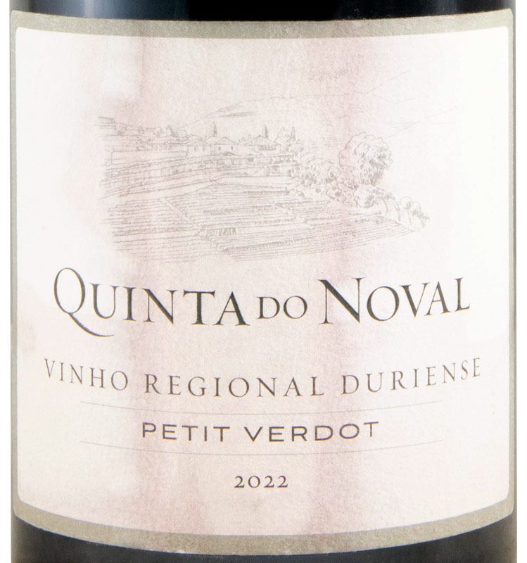 2022 Quinta do Noval Petit Verdot red (damaged label)
