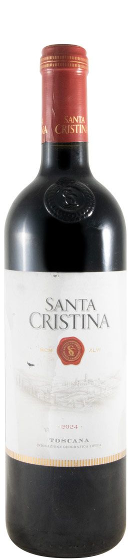 2024 Santa Cristina tinto (rótulo danificado)