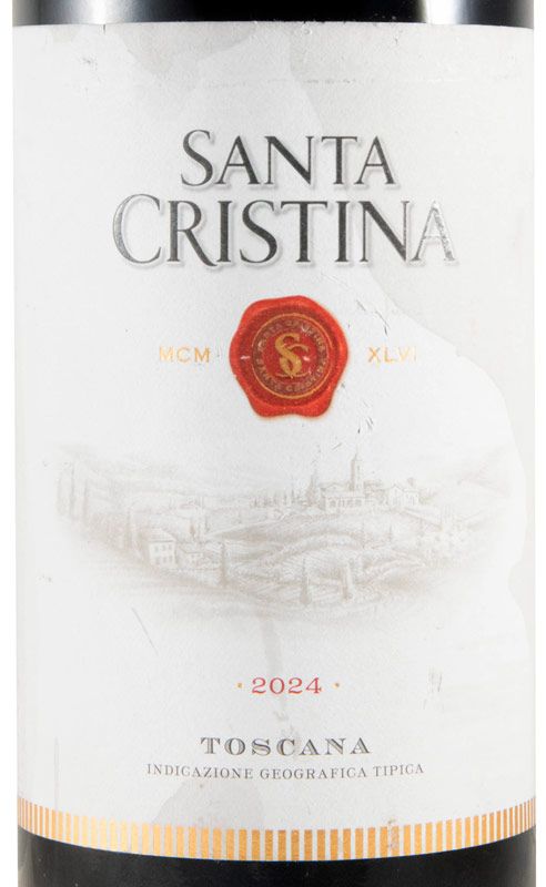 2024 Santa Cristina tinto (rótulo danificado)