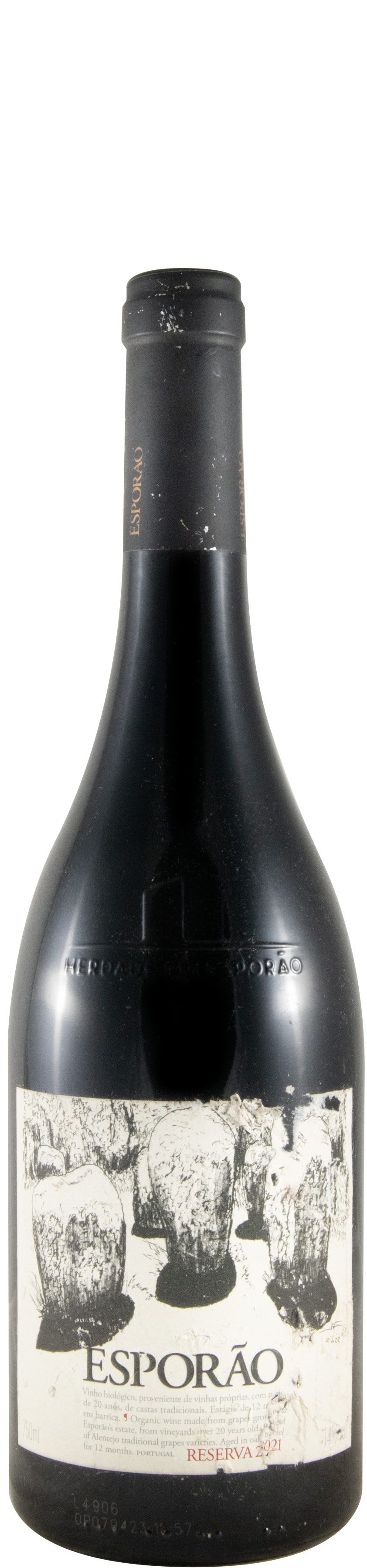 2021 Esporão Reserva tinto (rótulo danificado)