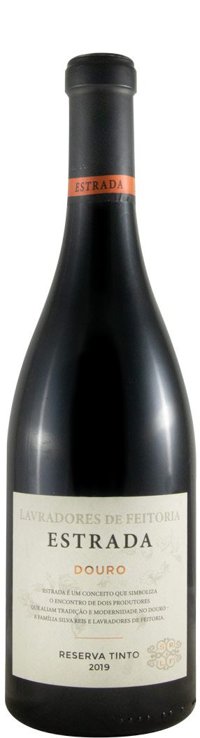 2019 Lavradores de Feitoria Estrada Reserva red (damaged label)