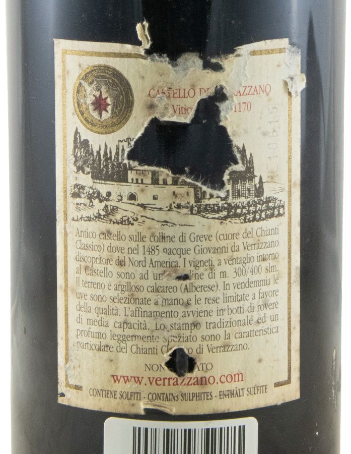 2006 Castello di Verrazanno Chianti Classico tinto (rótulo danificado)