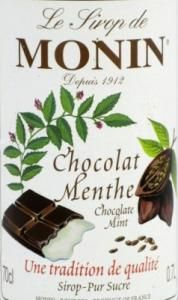 Syrup Chocolat Menthe Monin