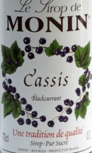Sirup Cassis Monin