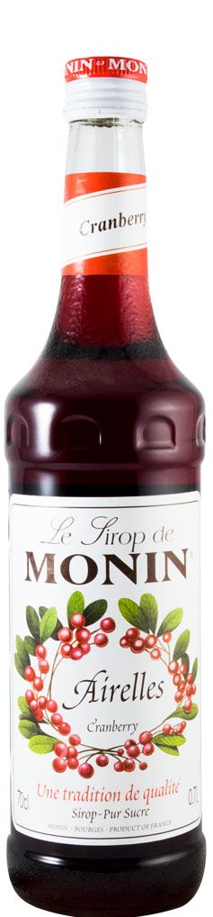 Syrup Airelles Cranberry Monin Red Cranberry