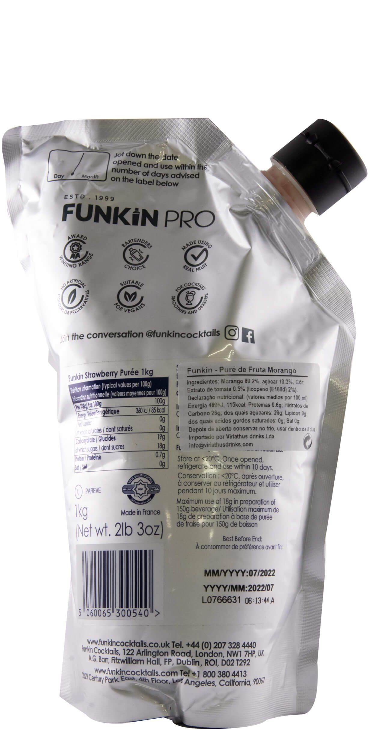 Purée Strawberry Funkin