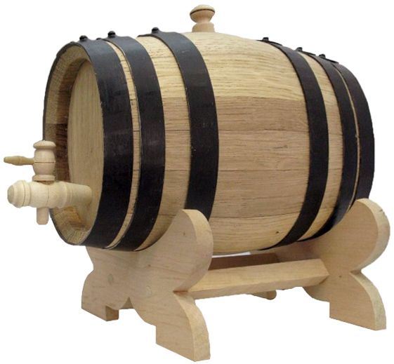 Ancoreta Oval de Carvalho 2L