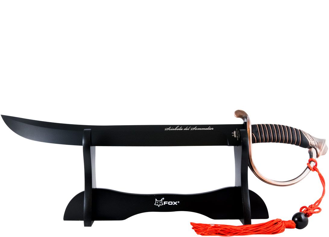 Sabre Sommelier Lâmina Preta c/Pega Cobre