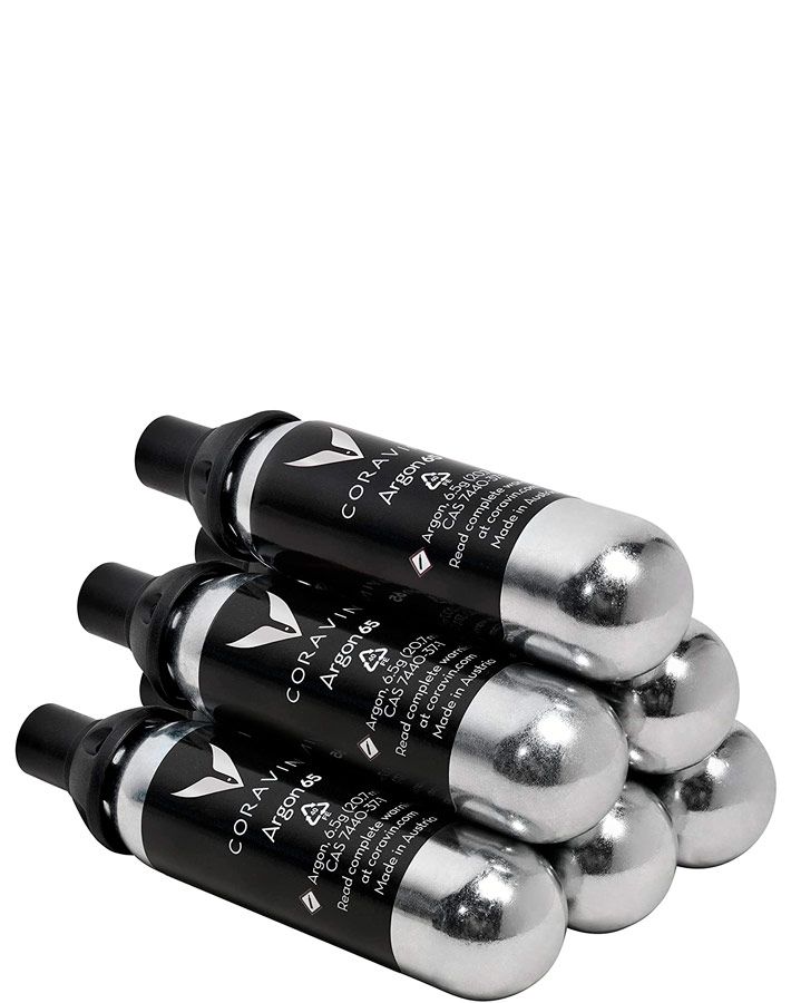 Coravin Cápsulas de Árgon 6.5 (pack de 6)