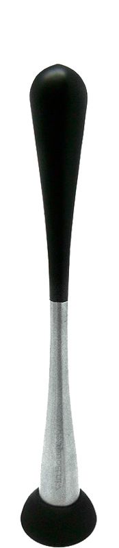 Stainless Steel and Rubber Muddler