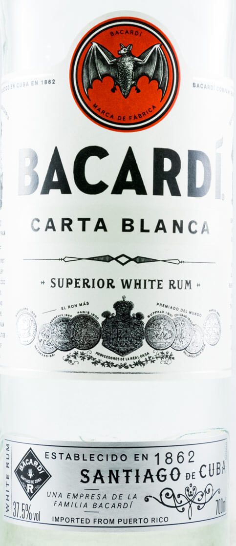 Conjunto Rum Bacardí c/2 Copos (2x70cl)