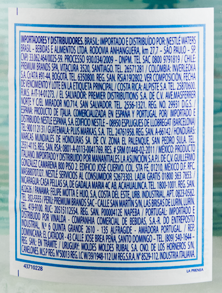Water Acqua Panna 75cl