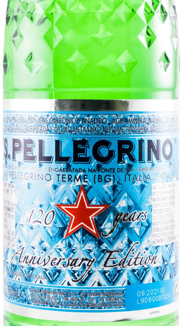 Água San Pellegrino 75cl