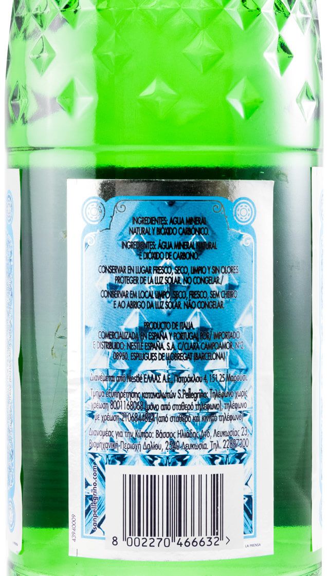 Água San Pellegrino 75cl